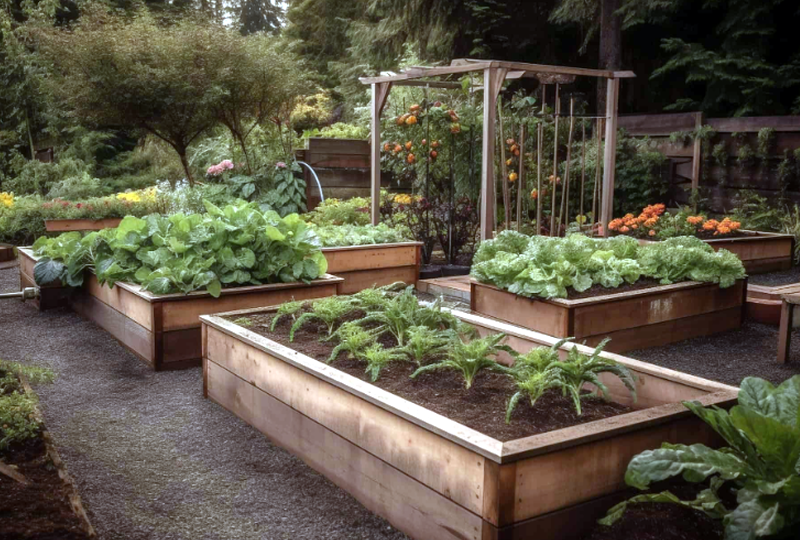 Build Raised Cedar Planters